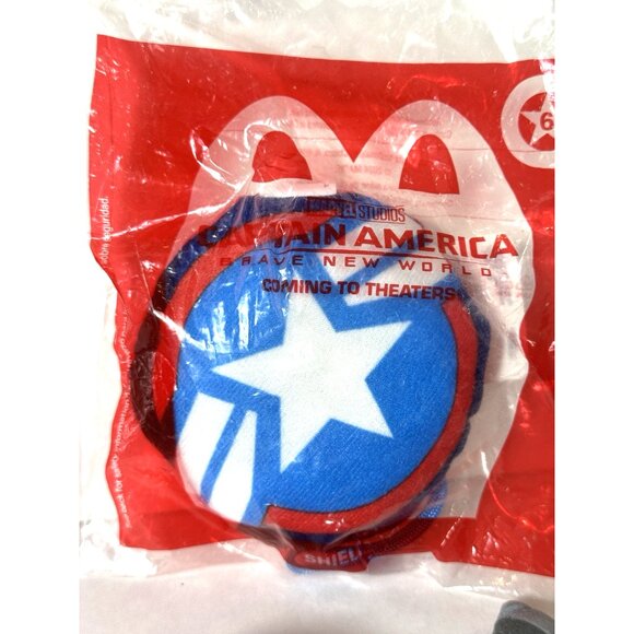 2024 McDonald's Captain America Brave New World Plush HAPPY MEAL Lot Of 11 Toys - Picture 5 of 13